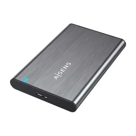Aisens Caja Externa 2.5 pulg SATA a USB 3.0/3.1 Gen1 Gris ASE-2526GR
